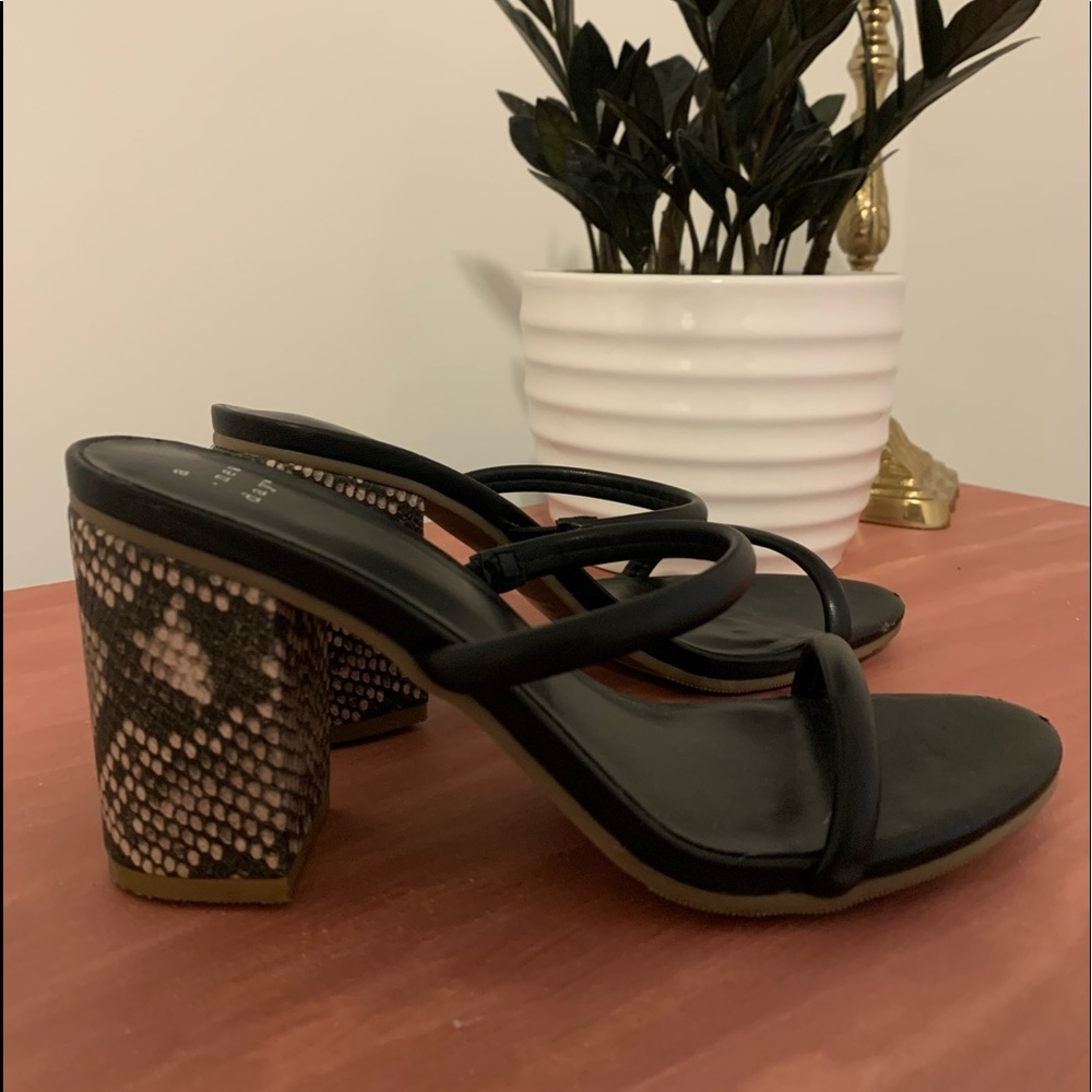 Block Heel Sandal